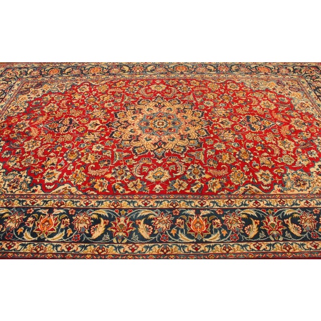 Brown Middle Eastern Hand-Knotted Rug For Sale - Image 8 of 11
