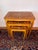 Italian Precious Woods Marquetry Set of 3 Nesting Tables With a Music Box in the Smallest Table For Sale In Boise - Image 6 of 8