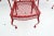 Red Red Mid Century Woodard Metal Dining Chairs - Set of 8 For Sale - Image 8 of 13