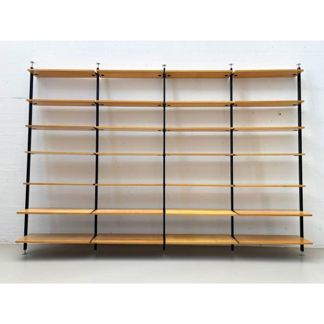 Iconic telescopic shelf by ulrich p. Wieser for home supplies this iconic telescopic shelf was designed by ulrich p....