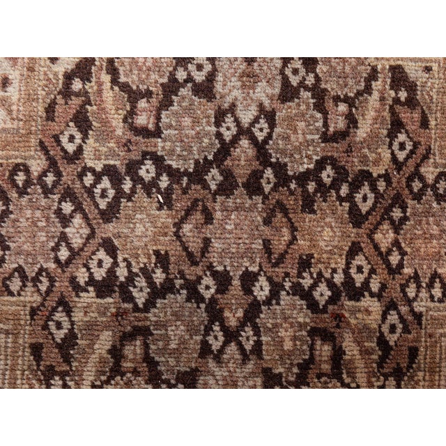 Textile Antique Persian Tabriz Handmade Wool Carpet For Sale - Image 7 of 13