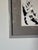 Black 1980s Vintage Figurative Sitting Nude Man Painting on Paper by Whitman, Framed For Sale - Image 8 of 12