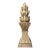 Decorative Gold Finial Statue For Sale