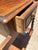 Brown Antique European Hall Tree With Center Mirror, Glove Box and Umbrella Stands For Sale - Image 8 of 11