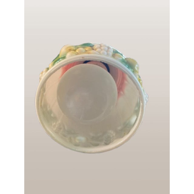 Antique Art Deco Bisque Glass Lantern, 1920s For Sale - Image 10 of 12