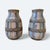 Charcoal Vintage Italian Aldo Londi for Bitossi Seta Sgraffito Ceramic Pottery Vases - A Pair For Sale - Image 8 of 12