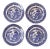 Allertons Blue Willow Plates - Set of 4 For Sale