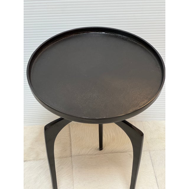 Design Plus Gallery presents the Leslie End Table from Etta Avenue. This sculptural end table makes a striking statement...