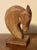 American Art Deco Carved & Limed Wood Sculpture of a Horse Head Circa 1930 For Sale - Image 10 of 12