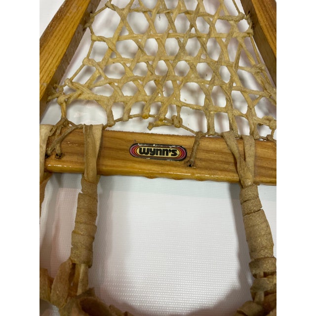 Snow Shoes 1960s Cabin Décor Bear Paws D- a Pair For Sale - Image 6 of 10