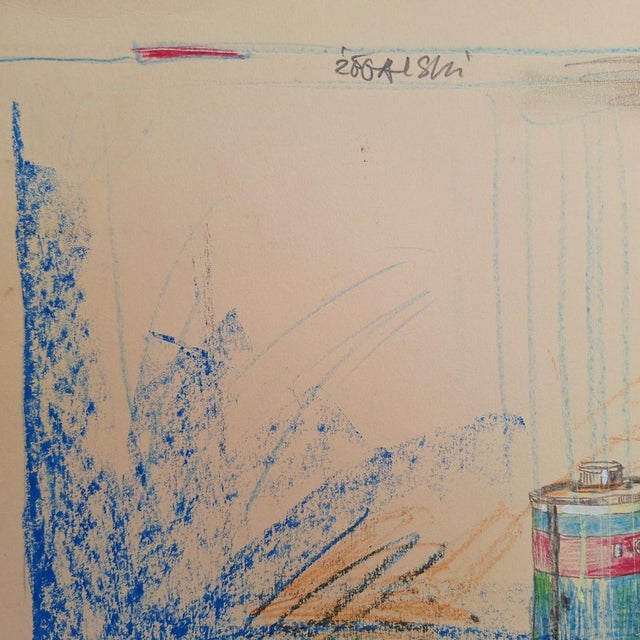 Early 21st Century Leszek Zegalski, Nude, 2018, Mixed Media on Paper For Sale - Image 5 of 6