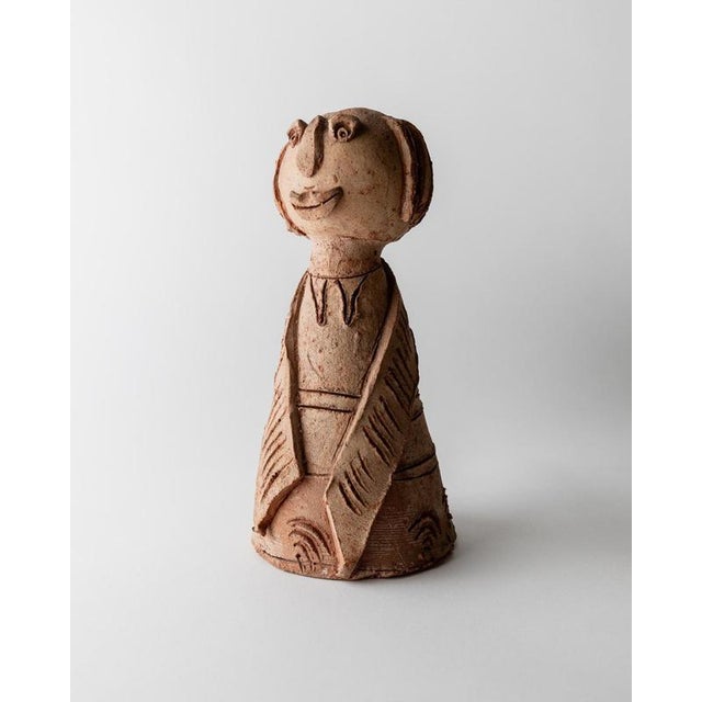 Vintage Terracotta Ceramic Sculpture, 1960s For Sale - Image 11 of 11