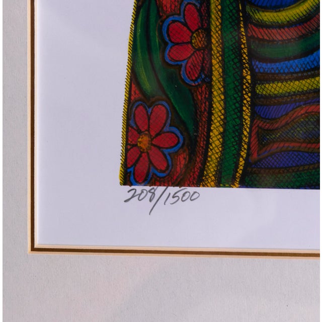 Charles Bibbs "The Gift, Series I I" Lithograph Edition 208 For Sale In San Francisco - Image 6 of 8