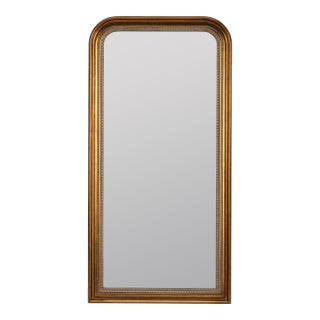 Sepik Wall Mirror, Antique Gold For Sale