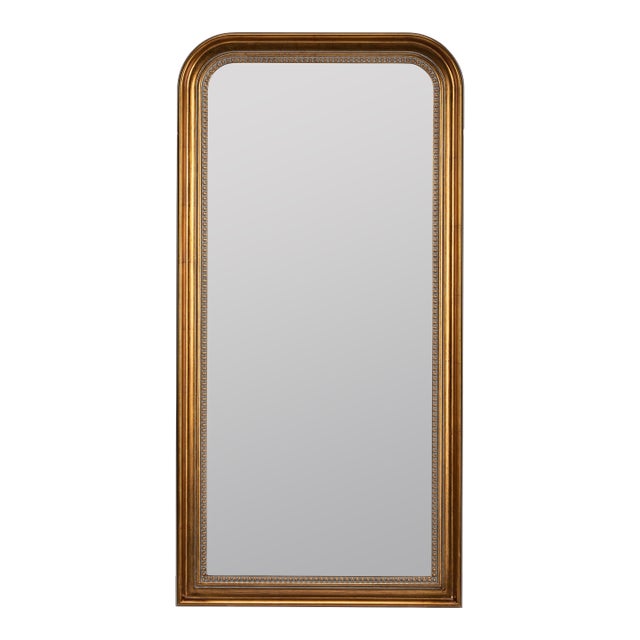 Sepik Wall Mirror, Antique Gold For Sale