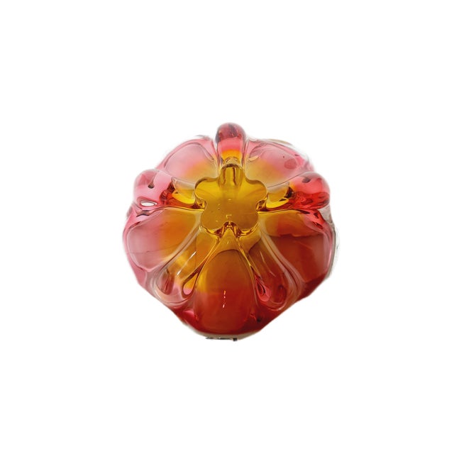 Decorative Bowl by J. Hospodka for Chribska Glassworks, Czechoslovakia, 1960s For Sale - Image 6 of 11