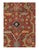 Indo Heriz design rug. Handmade Hand-knotted in fine lambswool. Lamb's Wool on a Cotton Foundation Vegetable Dyed Hand-...