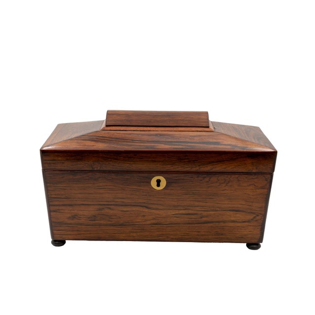 Wood Rare Collection of Six Early English Boxes Early Victorian, Circa 1840–1850 For Sale - Image 7 of 7
