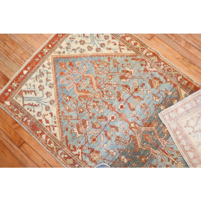 Antique Malayer, 3'4'' X 4'10'' For Sale In New York - Image 6 of 7