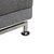 Modern Moule Fabric Stool in Grey from Brühl For Sale - Image 3 of 8