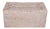 Artifacts White Wash Rattan Rectangular Double Tissue Roll Box With Lid For Sale