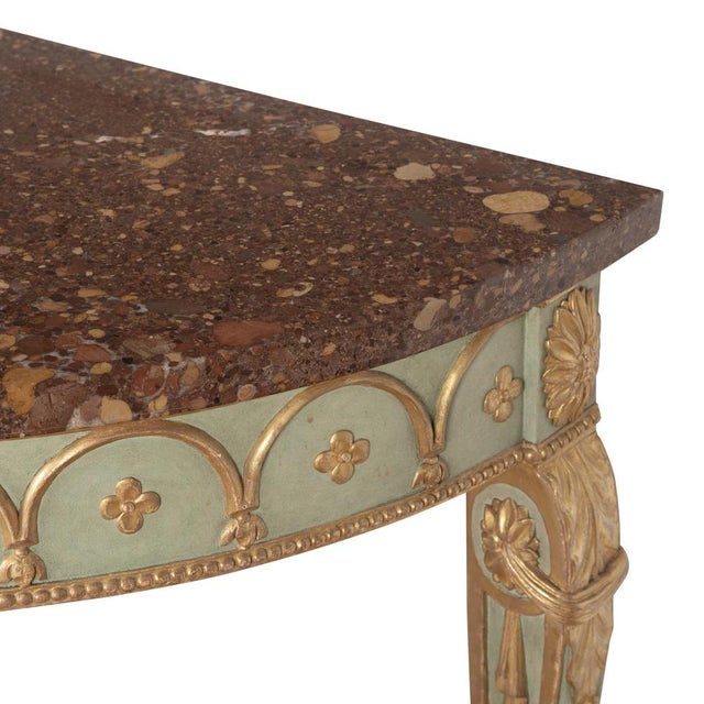 Mid 19th Century Neo-Classical Console Table, 1840s For Sale - Image 5 of 15