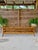Vintage Brighton Pavilion Style Bamboo Coffee Table With Glass Top For Sale - Image 11 of 12