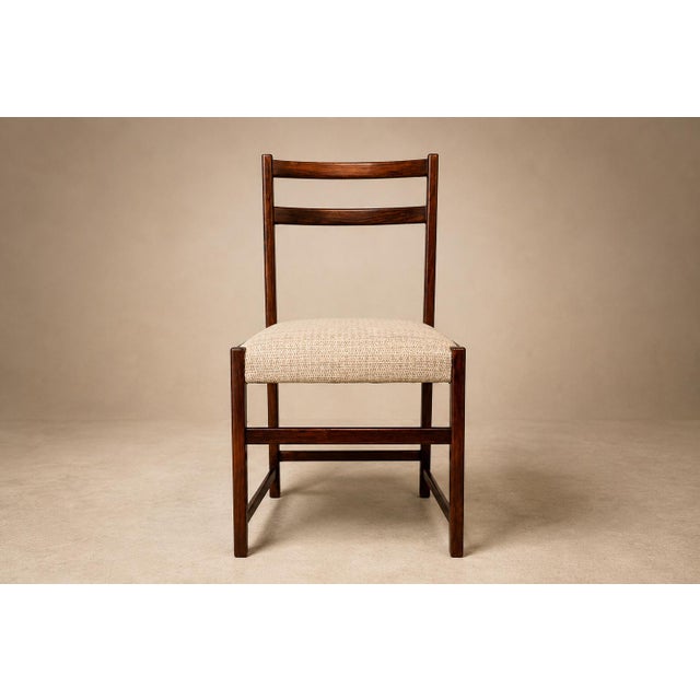 Mid-Century Modern Monumental Set of Twelve Brazilian Modern Rosewood Dining Chairs by Celina Brazil, 1960s For Sale - Image 3 of 18