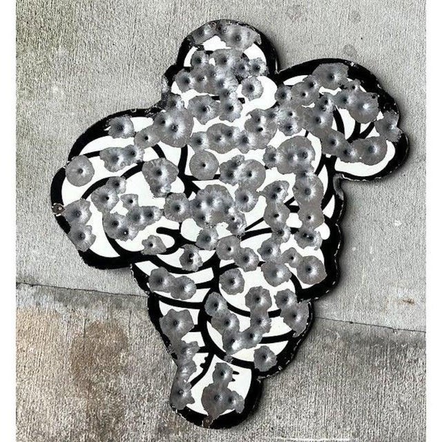 Late 20th Century Vintage Original Signed Bullet Stay Puft Man Wall Sculpture For Sale - Image 5 of 8