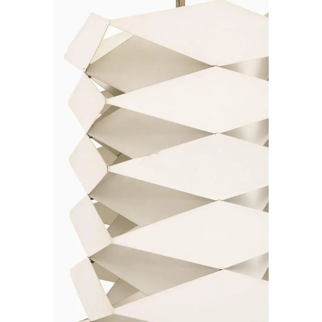 Ceiling lamp in white lacquered metal, 1960’s additional information: material: white lacquered metal style: mid century,...