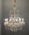 Glass Italian Large Crystal Murano Glass Chandelier, 1950s For Sale - Image 7 of 10