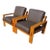 1970s Pair of Modular Lounge Chairs Designed Attributed to Esko Pajamies for Asko For Sale