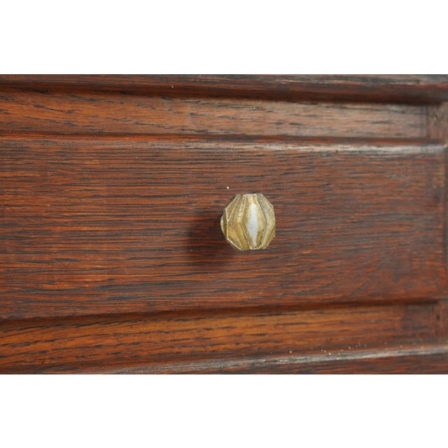 Vintage European Industrial Shop Counter Display Storage Cabinet For Sale - Image 6 of 6