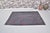 Textile Mid 20th Century Modern Faded Black Anatolian Rug For Sale - Image 7 of 10
