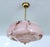 1930s Art Deco Pendant Light in Pink Marble Glass, 1930s For Sale - Image 5 of 18