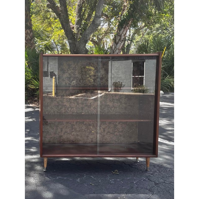 Mid 20th Century Mid Century Modern Book Shelf or Display Case | by Lane Furniture For Sale - Image 5 of 12