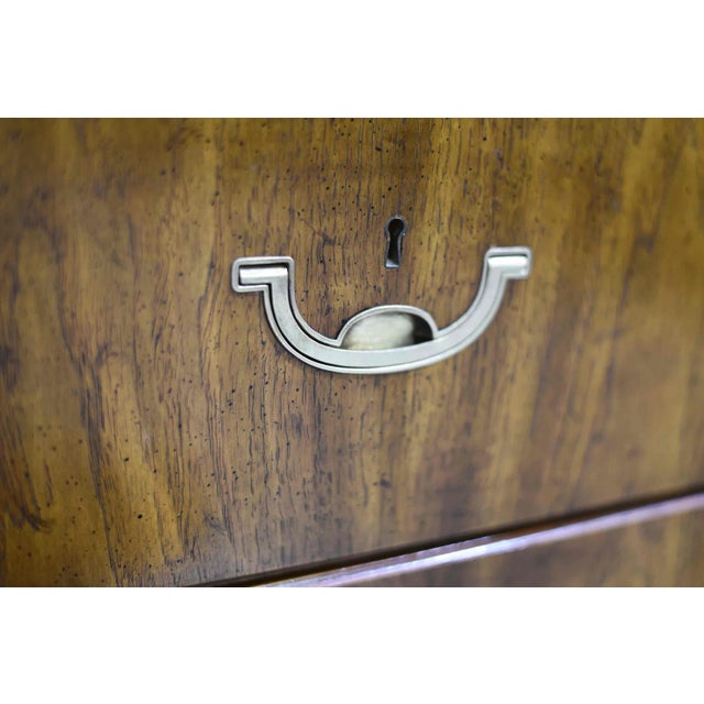 1970s Campaign Style 9 Drawer Dresser Accolade Collection by Drexel Furniture For Sale - Image 13 of 16