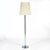 This clean-lined chrome modernist floor lamp from the late 1960s is by George Kovacs. It is very well made and in very...