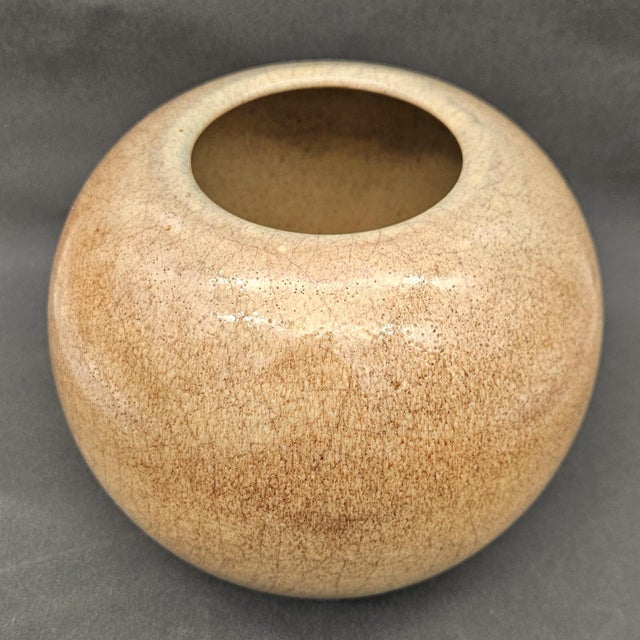 1930s Vintage Ceramic Vase from Rüppurr Majolica Factory, 1930s For Sale - Image 5 of 7