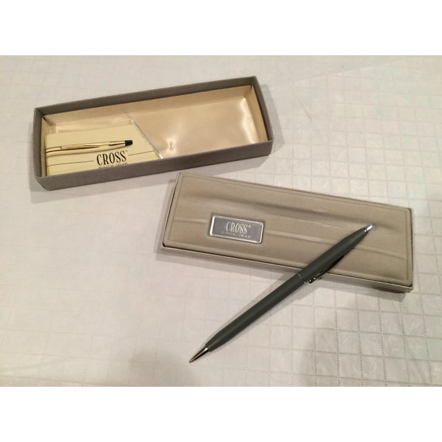Mid-Century Modern Vintage "Cross" Century Ballpoint Pen in Original Box For Sale - Image 3 of 11