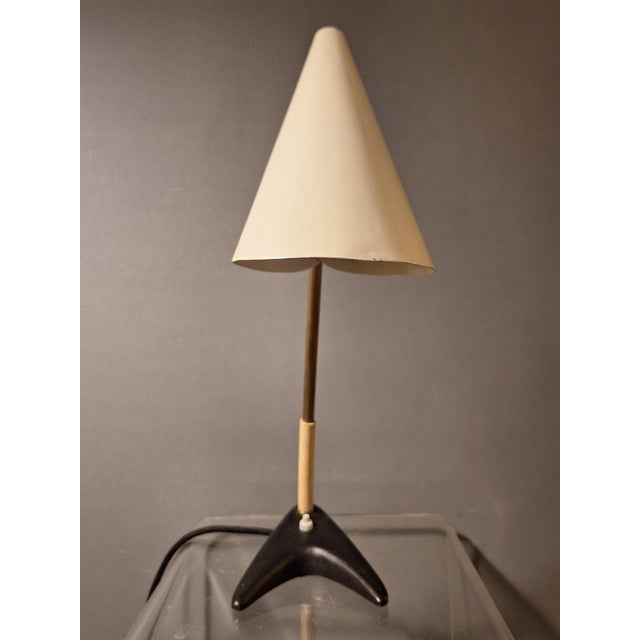 Mid-Century Modern Table Lamp from J. T. Kalmar, Austria, 1950s For Sale - Image 6 of 10