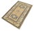 2020s 3x5 Antique-Style Apricot & Blue Medallion Rug, Ariana Hazara Caucasian Design For Sale - Image 5 of 8