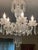 Glass Mid 20th Century Waterford 5 Arm Chandelier For Sale - Image 7 of 7