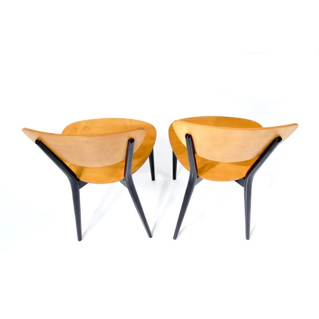 Vintage Swiss Chairs by Kurt Thut, 1953, Set of 4 For Sale - Image 17 of 18