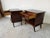 1940s 1940’s Art Deco Solid Mahogany Nightstands With Drawer & Open Shelf – A Pair For Sale - Image 5 of 18