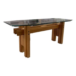 Cangrande Table by Franco Poli for Bernini, 1970s For Sale