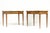 Pair of 18th Century Italian Cherrywood Side or Console Tables. These elegant tables were made towards the end of the 18th...