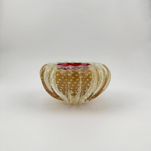 Murano Glass Bowl from Barovier & Toso, Italy, 1980s For Sale - Image 6 of 11