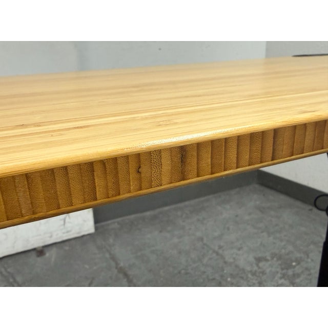 Herman Miller Jarvis Bamboo Adjustable Standing Desk For Sale - Image 11 of 12