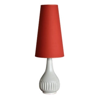 Modern Swedish Ceramic Table Lamp by Anna-Lisa Thomson for Upsala Ekeby, 1940s For Sale